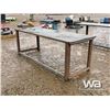 Image 3 : 7.5 FT. HEAVY DUTY STEEL WORK TABLE