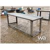 Image 3 : 7.5 FT. HEAVY DUTY STEEL WORK TABLE