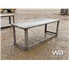 Image 4 : 7.5 FT. HEAVY DUTY STEEL WORK TABLE