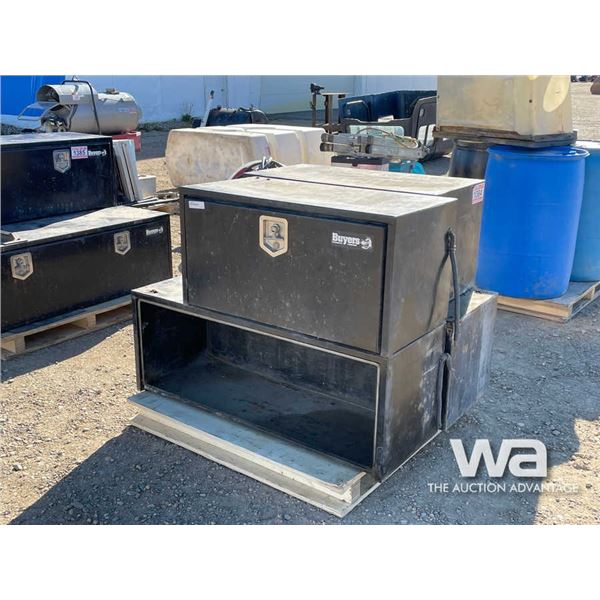 (4) TRUCK TOOL BOXES