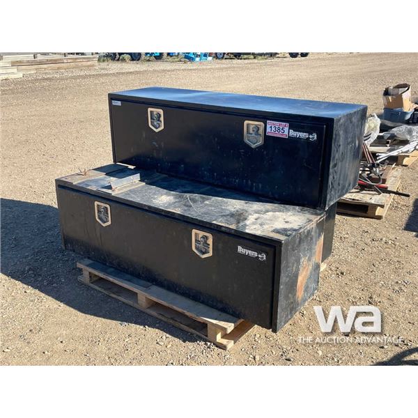 (3) TRUCK TOOL BOXES