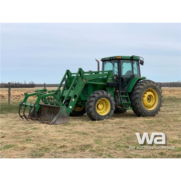 2001 JOHN DEERE 7410 MFWD TRACTOR