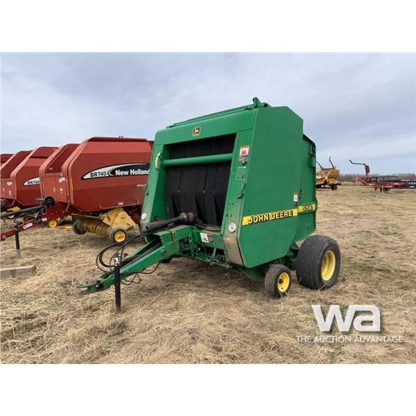1999 JOHN DEERE 556 ROUND BALER