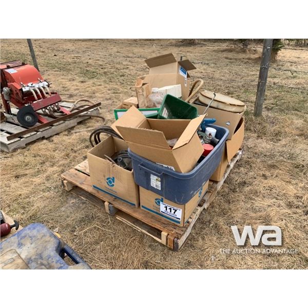 SHOP SUPPLIES, LAWN SEEDER, COPPER LINE, FITTINGS