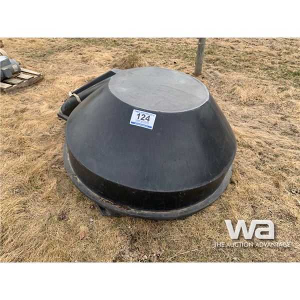(2)  GRAIN AUGER HOPPERS