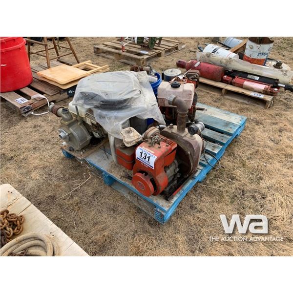 (2) WATER PUMPS & FITTINGS
