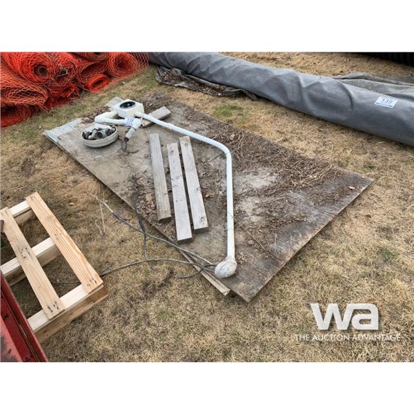 ELECTRICAL BREAKER BOX & MAST