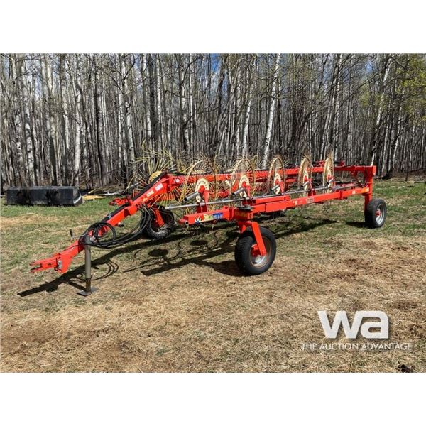 SITREX 10 WHEEL V-HAY RAKE