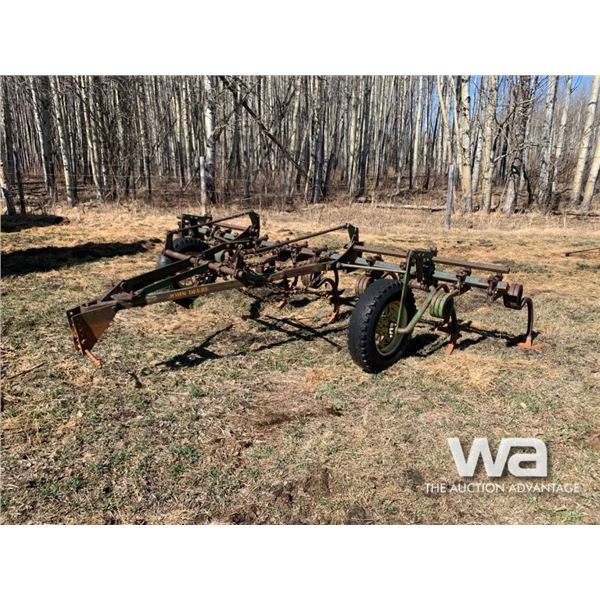 JOHN DEERE SPRING TOOTH 13 FT. CULTIVATOR