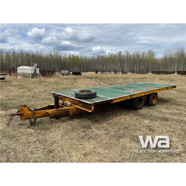 T/A TILT DECK TRAILER