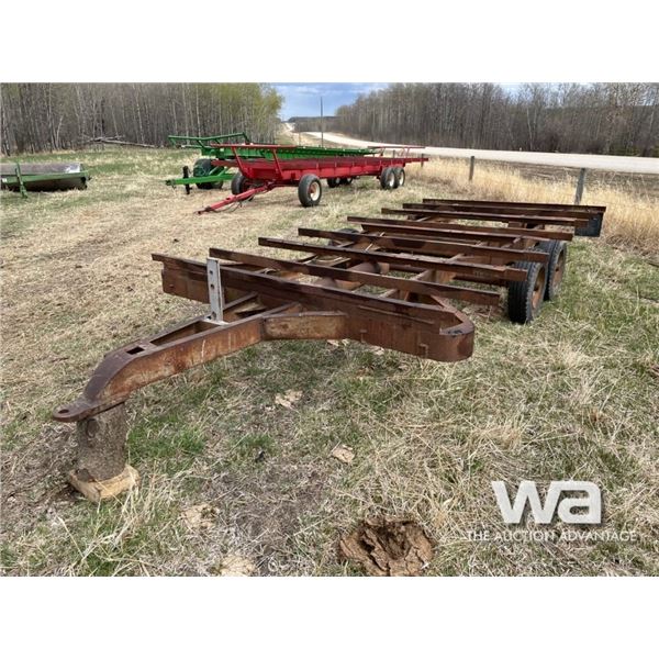 T/A HAY TRAILER