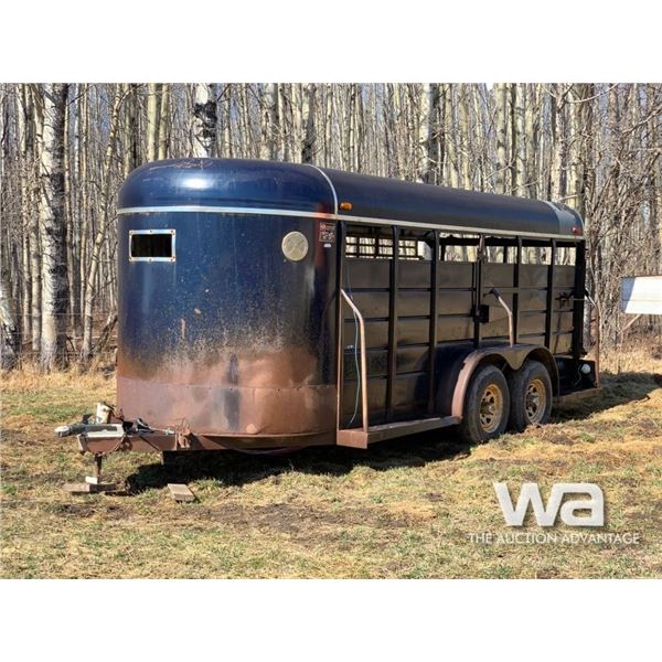 1988 WW T/A STOCK TRAILER