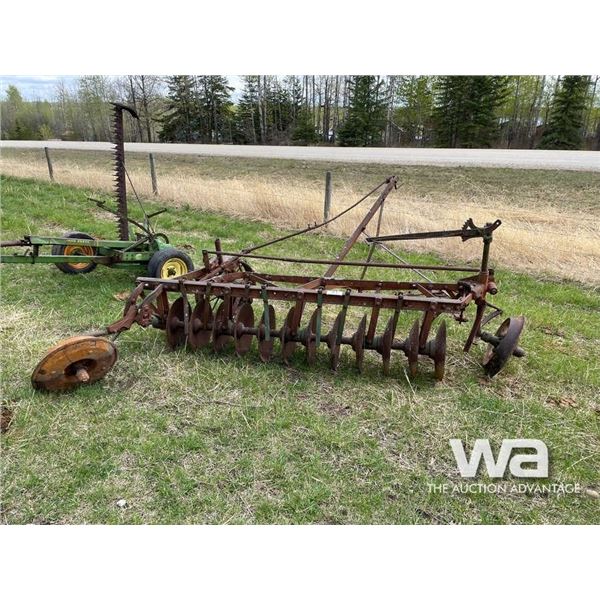 ONE WAY DISC PLOW
