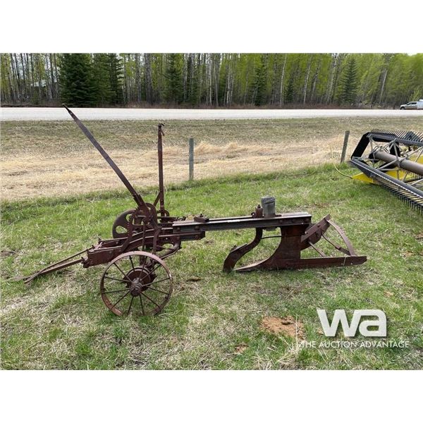 1 BOTTOM PLOW ON STEEL