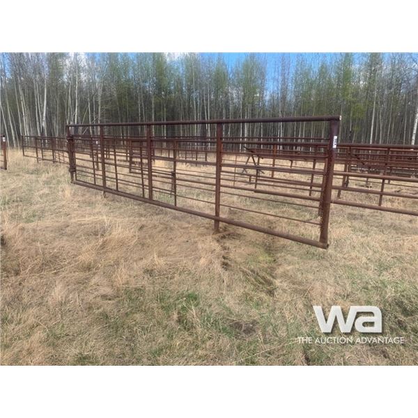 FREESTANDING 6X24 FT. & 10 FT. GATE LIVESTOCK PANE