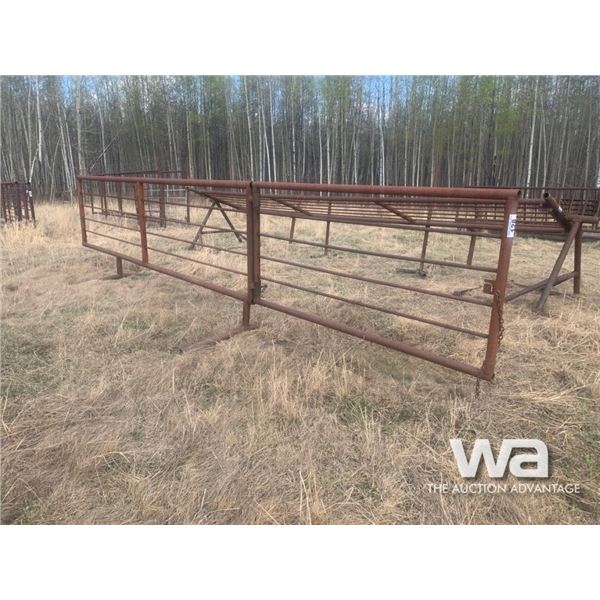 FREESTANDING 5X12 FT. & 7 FT. GATE LIVESTOCK PANEL