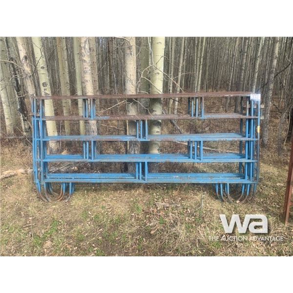 (7) HD BLUE 10 FT. LIVESTOCK GATES