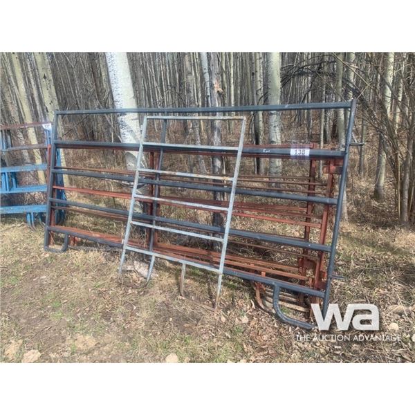 (6) 5X10 FT., 3 FT. LIVESTOCK PANELS