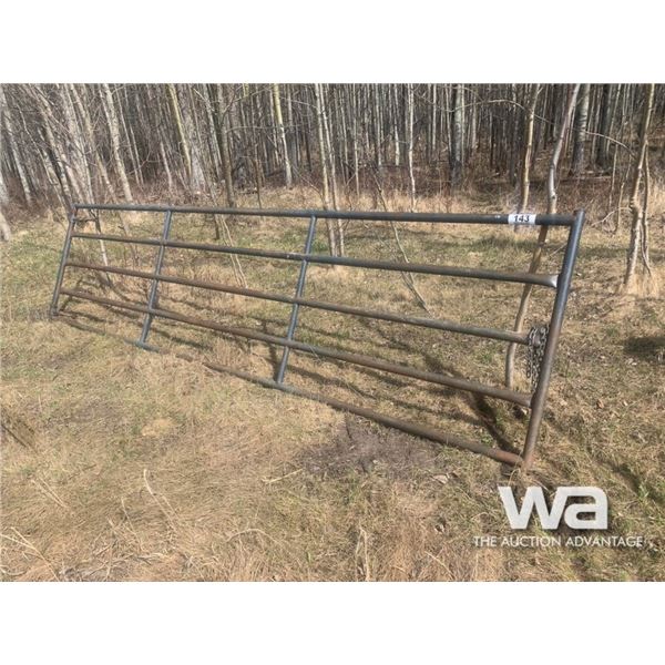GREY 16 FT. LIVESTOCK GATE