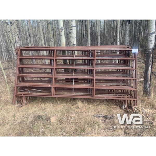 (14) BROWN 10 FT. LIVESTOCK PANELS