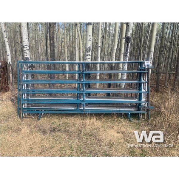 (14) BLUE & GREY 10 FT. LIVESTOCK PANELS