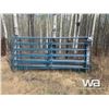Image 1 : (14) BLUE & GREY 10 FT. LIVESTOCK PANELS