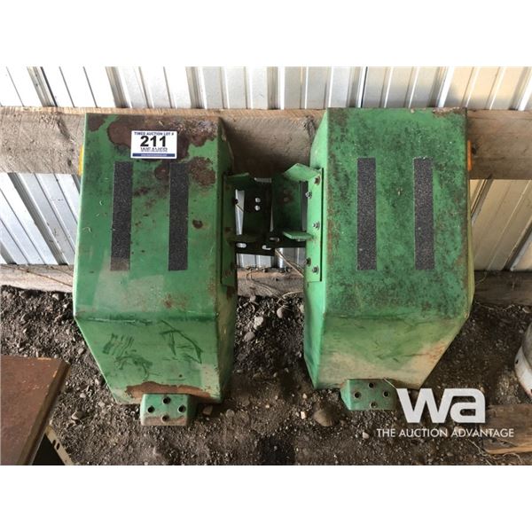 GREEN TRACTOR FENDERS