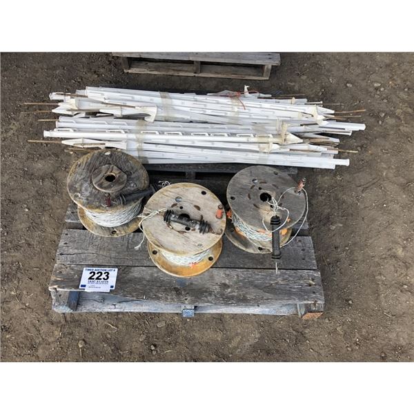 ELECTRIC FENCE POSTS & WIRE