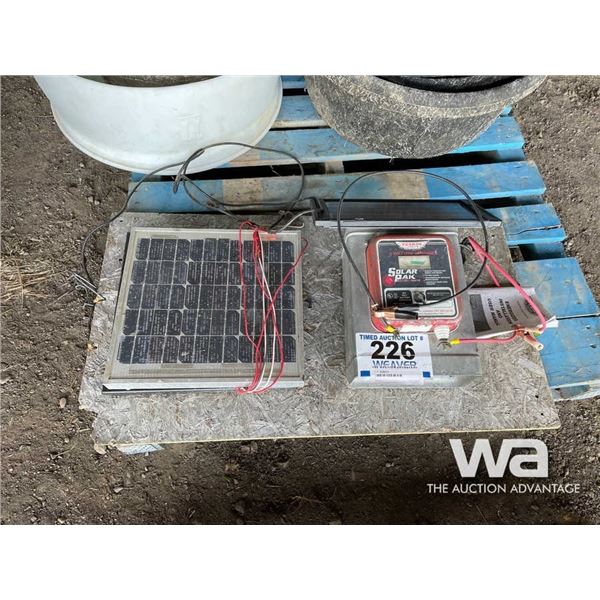 PARMAX 6 VOLT SOLAR PAC ELECTRIC FENCER