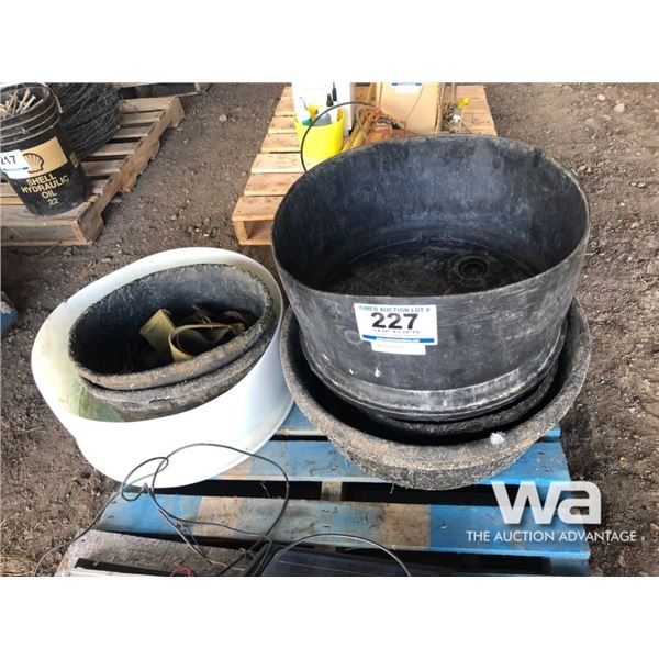 LIVESTOCK FEED TUBS