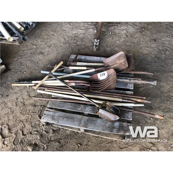 SHOVELS, PITCH FORK