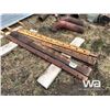 Image 1 : (5) GRADER BLADES & PIPE