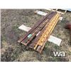 Image 2 : (5) GRADER BLADES & PIPE