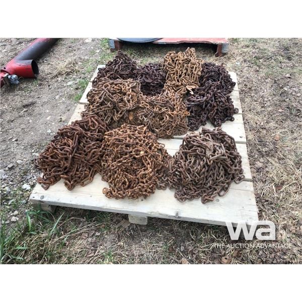 PALLET OF TIRE CHAINS