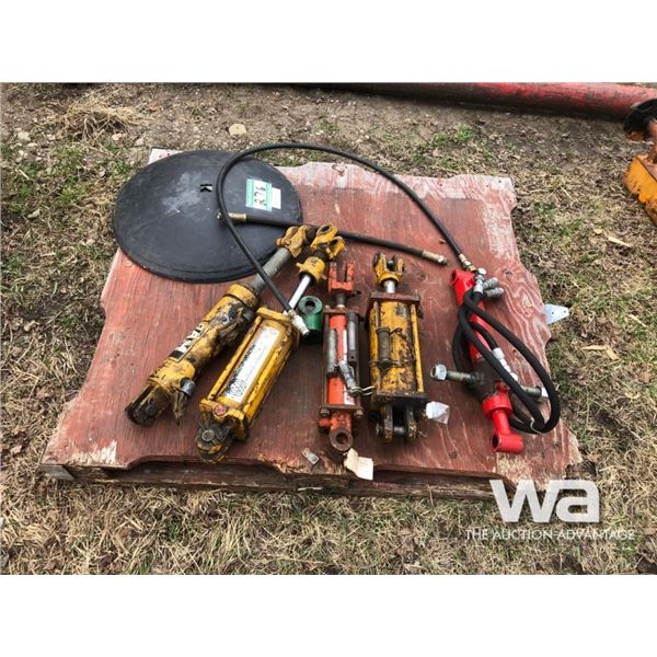 (5) HYD. CYLINDERS, DISC BLADES