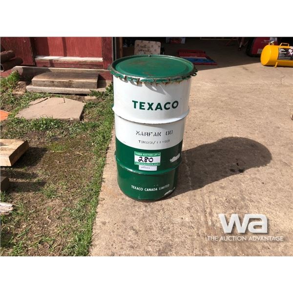 VINTAGE TEXACO GREASE BARREL