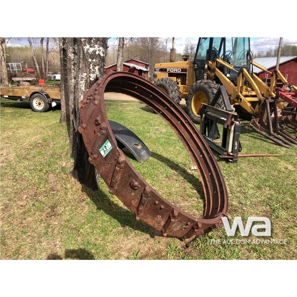 STEAM TRACTOR STEEL WHEEL