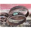 Image 1 : (7) STEEL WHEELS & BINDER