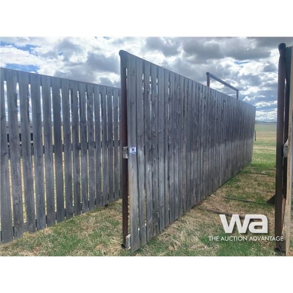 FREESTANDING 30 FT. WIND BREAK PANEL