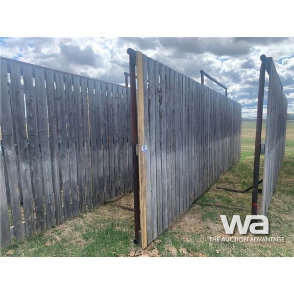 FREESTANDING 30 FT. WIND BREAK PANEL