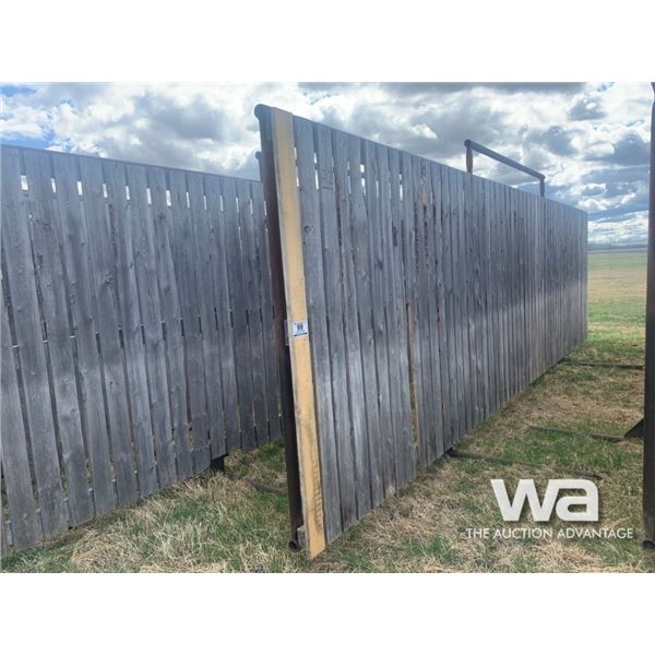 FREESTANDING 30 FT. WIND BREAK PANEL
