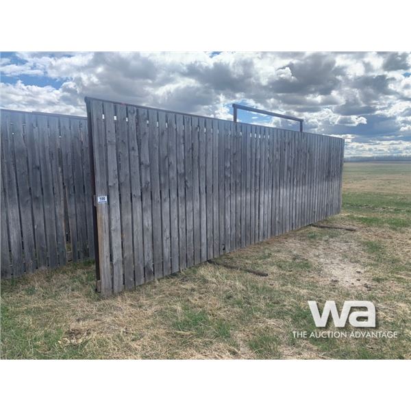 FREESTANDING 30 FT. WIND BREAK PANEL