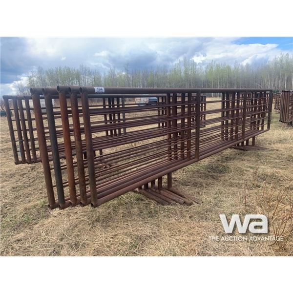 (5) FREESTANDING 6 X 24 FT. LIVESTOCK PANELS