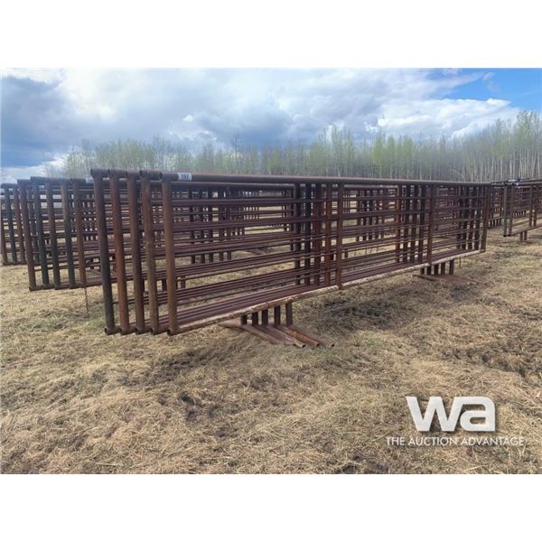 (5) FREESTANDING 6 X 24 FT. LIVESTOCK PANELS