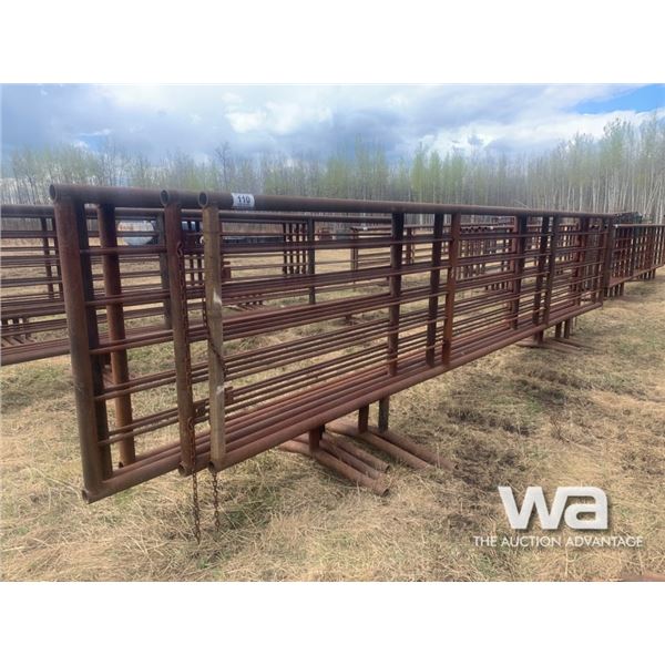 (5) FREESTANDING 6 X 24 FT. LIVESTOCK PANELS