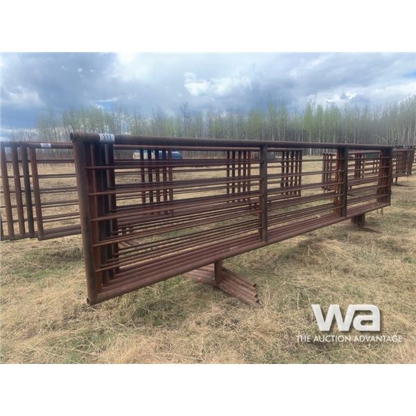 (5) FREESTANDING 6 X 24 FT. LIVESTOCK PANELS