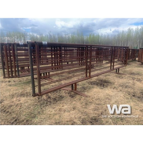(2) FREESTANDING 6 X 24 FT. LIVESTOCK PANELS