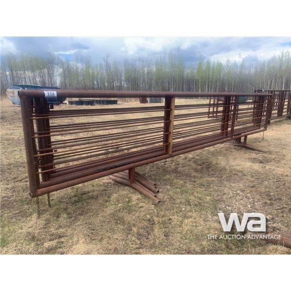 (5) FREESTANDING 5 X 24 FT. LIVESTOCK PANELS