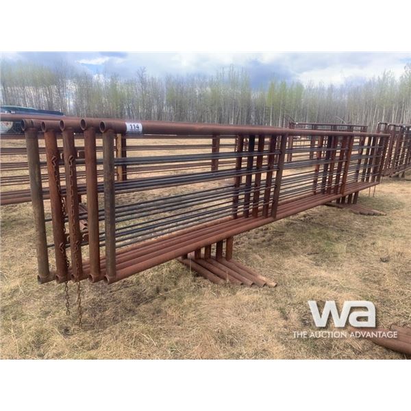 (5) FREESTANDING 5 X 24 FT. LIVESTOCK PANELS