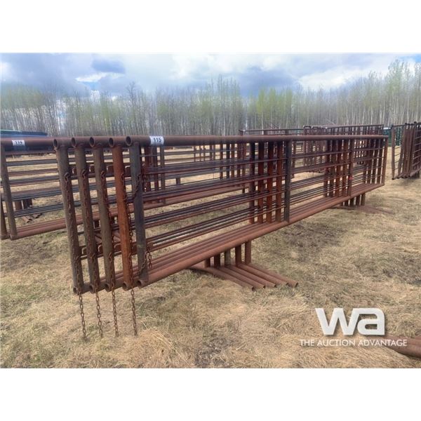 (5) FREESTANDING 5 X 24 FT. LIVESTOCK PANELS
